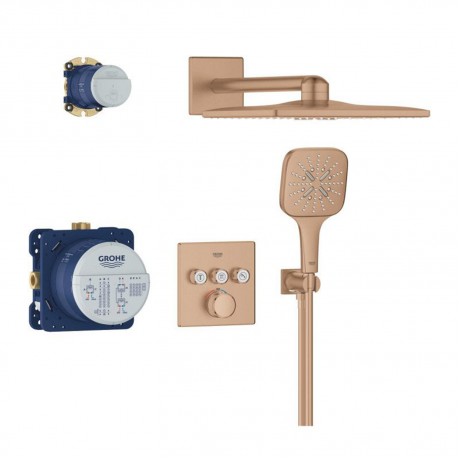 34864DL0 Grohtherm SmartControl Cube - Душ система за вграждане с термостат